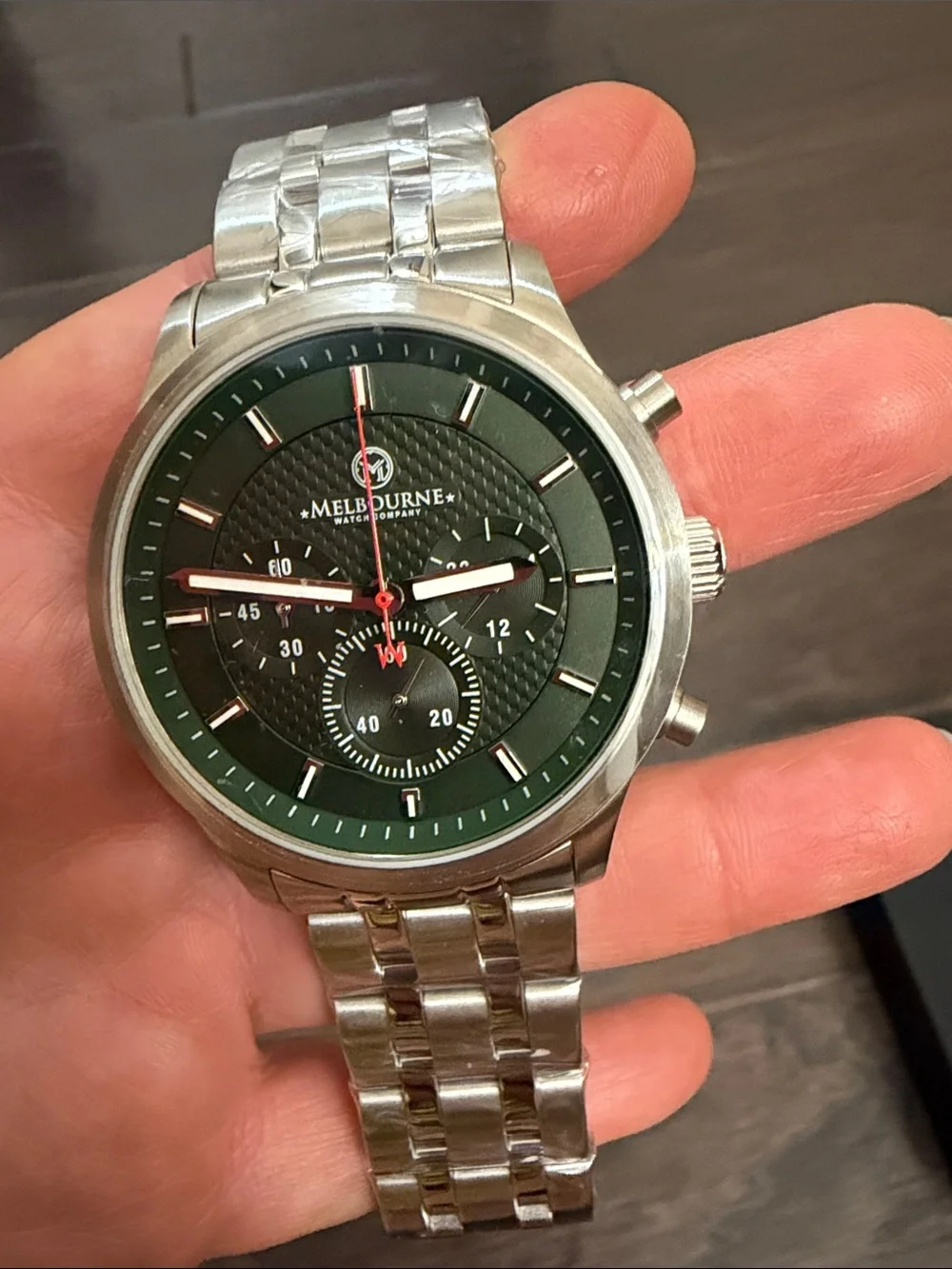 NIB Melbourne Watch Co Hawthorn Chronograph 42mm HW.42.Q.CHR.06